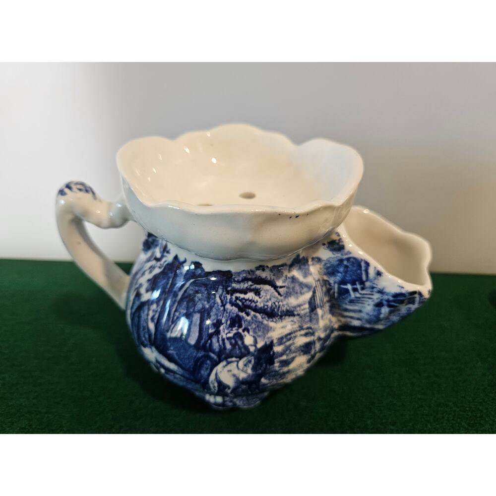 Vintage Shaving Set Old Foley James Kent Hand Engraving Shaving Schuttle Mug - Picture 5 of 12